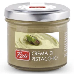 Pistì - Pistachio Cream Spread - Bronte Sicily - Artisan Cream - In Premium Glass Jar - 90 g - Avvenice