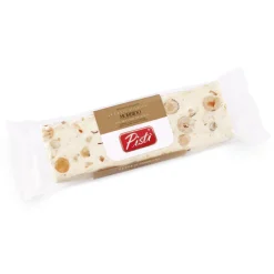 Pistì - Soft Nougat Slice with Sicilian Hazelnut - Fine Pastry in Flow Pack - Avvenice