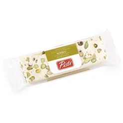 Pistì - Soft Nougat Slice with Sicilian Pistachio - Fine Pastry in Flow Pack - Avvenice