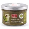 Pistì - Spreadable Pistachio Pesto - Bronte Sicily - Artisan Pesto - In Basic Glass Jar - 150 g - Avvenice