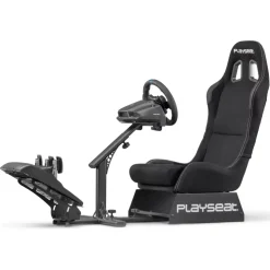 Playseat - Playseat® Evolution Black ActiFit™ - Pro Racing Seat - PC - PS - XBOX - Real Simulation - Gaming - Play Station - PS5 - Avvenice