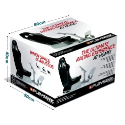 Playseat® Evolution Black - UK Version - Pro Racing Seat - PC - PS - XBOX - Real Simulation - Gaming - Play Station - PS5 - Avvenice