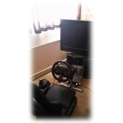 Playseat® Evolution Black - UK Version - Pro Racing Seat - PC - PS - XBOX - Real Simulation - Gaming - Play Station - PS5 - Avvenice