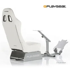 Playseat® Evolution White - UK Version - Pro Racing Seat - PC - PS - XBOX - Real Simulation - Gaming - Play Station - PS5 - Avvenice