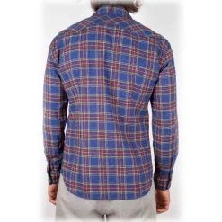 Poggianti 1985 - Checked Shirt - Handmade in Italy - New Luxury Exclusive Collection - Avvenice