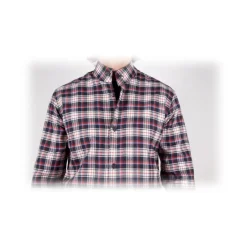 Poggianti 1985 - Checked Shirt - Handmade in Italy - New Luxury Exclusive Collection - Avvenice