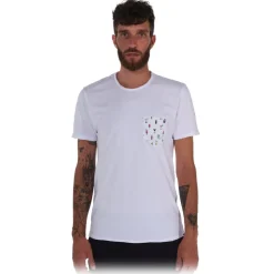 Poggianti 1985 - Cotton T-Shirt 820-01 White - Handmade in Italy - New Luxury Exclusive Collection - Avvenice