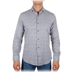 Poggianti 1985 - Fancy French Collar Shirt - Handmade in Italy - New Luxury Exclusive Collection - Avvenice