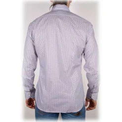 Poggianti 1985 - Fancy French Collar Shirt - Handmade in Italy - New Luxury Exclusive Collection - Avvenice