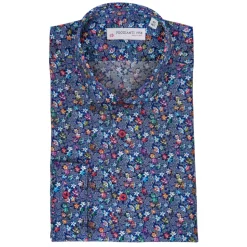 Poggianti 1985 - Fancy Shirt Stiff Collar D - Handmade in Italy - New Luxury Exclusive Collection - Avvenice