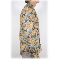 Poggianti 1985 - Fantasy Shirt Korean Collar - Handmade in Italy - New Luxury Exclusive Collection - Avvenice