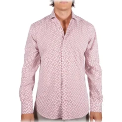 Poggianti 1985 - French Collar Fancy Shirt - Handmade in Italy - New Luxury Exclusive Collection - Avvenice