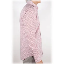 Poggianti 1985 - French Collar Fancy Shirt - Handmade in Italy - New Luxury Exclusive Collection - Avvenice
