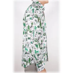 Poggianti 1985 - French Collar Fancy Shirt - Handmade in Italy - New Luxury Exclusive Collection - Avvenice