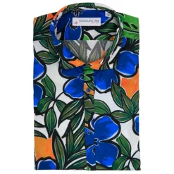 Poggianti 1985 - Light Blue Soft Collar Fantasy Shirt - Handmade in Italy - New Luxury Exclusive Collection - Avvenice