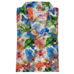 Poggianti 1985 - Multicolor Soft Collar Fantasy Shirt - Handmade in Italy - New Luxury Exclusive Collection - Avvenice
