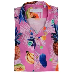 Poggianti 1985 - Pink Soft Collar Fantasy Shirt - Handmade in Italy - New Luxury Exclusive Collection - Avvenice