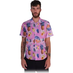 Poggianti 1985 - Pink Soft Collar Fantasy Shirt - Handmade in Italy - New Luxury Exclusive Collection - Avvenice