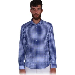 Poggianti 1985 - Soft Collar Check Shirt - Handmade in Italy - New Luxury Exclusive Collection - Avvenice