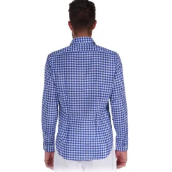Poggianti 1985 - Soft Collar Check Shirt - Handmade in Italy - New Luxury Exclusive Collection - Avvenice