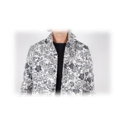 Poggianti 1985 - Soft Collar Patterned Shirt - Handmade in Italy - New Luxury Exclusive Collection - Avvenice