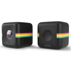 Polaroid - Polaroid Cube+ Live Streaming Wi-Fi Mini Lifestyle Action Camera - Full HD 1440p - Action Sports Cameras - Black - Avvenice