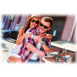 Polaroid - Polaroid Cube+ Live Streaming Wi-Fi Mini Lifestyle Action Camera - Full HD 1440p - Action Sports Cameras - Blue - Avvenice