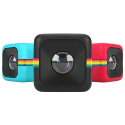 Polaroid - Polaroid Cube+ Wi-Fi Mini Lifestyle Action Camera - Full HD 1440p - Action Sports Cameras - Blue - Avvenice