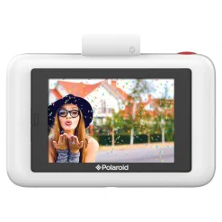 Polaroid - Polaroid Snap Touch Instant Print Digital Camera With LCD Display (White) with Zink Zero Ink Printing Technology - Avvenice