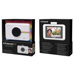 Polaroid - Polaroid Snap Touch Instant Print Digital Camera With LCD Display (White) with Zink Zero Ink Printing Technology - Avvenice