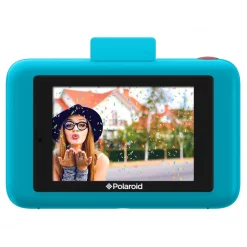 Polaroid - Polaroid Snap Touch Instant Print Digital Camera With LCD Display (Blue) with Zink Zero Ink Printing Technology - Avvenice