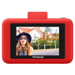 Polaroid - Polaroid Snap Touch Instant Print Digital Camera With LCD Display (Red) with Zink Zero Ink Printing Technology - Avvenice