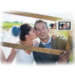 Polaroid - Polaroid Snap Touch Instant Print Digital Camera With LCD Display (Red) with Zink Zero Ink Printing Technology - Avvenice