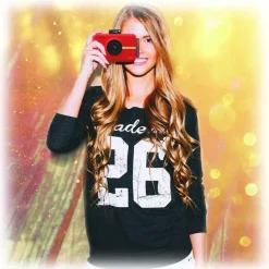 Polaroid - Polaroid Snap Touch Instant Print Digital Camera With LCD Display (Violet) with Zink Zero Ink Printing Technology - Avvenice