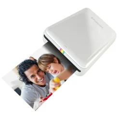 Polaroid - Polaroid ZIP Mobile Printer w/ZINK Zero Ink Printing Technology - Compatible w/iOS & Android Devices - White - Avvenice