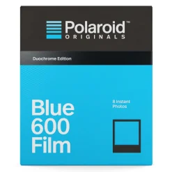 Polaroid Originals - Blue Film for 600 Duochrome - Black Frame - Film for Polaroid Originals 600 Cameras - OneStep 2 - Avvenice