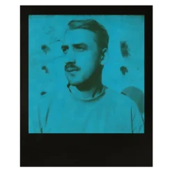 Polaroid Originals - Blue Film for 600 Duochrome - Black Frame - Film for Polaroid Originals 600 Cameras - OneStep 2 - Avvenice