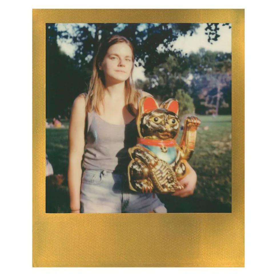 Polaroid Originals - Color Film for 600 - Gold Frame - Film for Polaroid Originals 600 Cameras - OneStep 2 - Avvenice