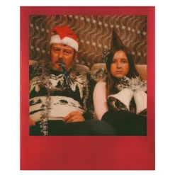Polaroid Originals - Color Film for 600 - Metallic Red Frame - Film for Polaroid Originals 600 Cameras - OneStep 2 - Avvenice