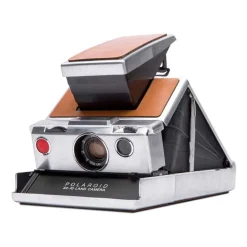 Polaroid Originals - Polaroid SX-70 Camera - Silver Brown - Vintage Cameras - Polaroid Originals Camera - Avvenice