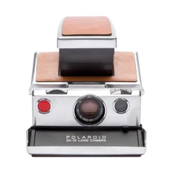 Polaroid Originals - Polaroid SX-70 Camera - Silver Brown - Vintage Cameras - Polaroid Originals Camera - Avvenice