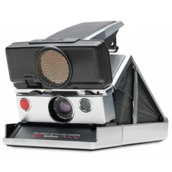 Polaroid Originals - Polaroid SX-70 Camera Autofocus - Silver Black - Vintage Cameras - Polaroid Originals Camera - Avvenice