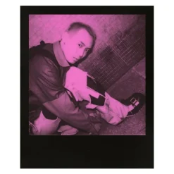 Polaroid Originals - Rose Film for 600 Duochrome - Black Frame - Film for Polaroid Originals 600 Cameras - OneStep 2 - Avvenice
