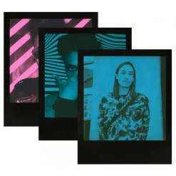 Polaroid Originals - Tripe Pack Film for 600 Duochrome - Black Frame - Film for Polaroid Originals 600 Cameras - OneStep 2 - Avvenice