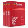 Polaroid Originals - Triple Pack Color Film for 600 - Metallic Red Frame - Film for Polaroid Originals 600 Cameras - OneStep 2 - Avvenice