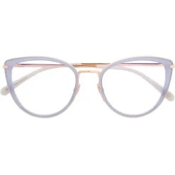 Pomellato - Butterfly Optical Glasses - Blue Gold - Pomellato Eyewear - Avvenice