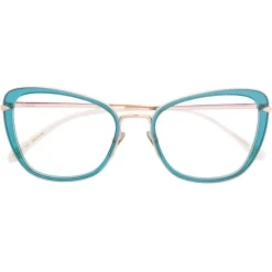 Pomellato - Butterfly Optical Glasses - Blue Gold - Pomellato Eyewear - Avvenice