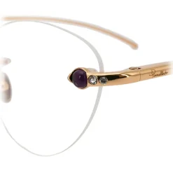 Pomellato - Cat Eye Optical Glasses - Clear Gold - Pomellato Eyewear - Avvenice