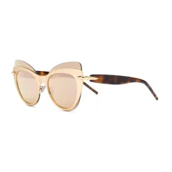 Pomellato - Cat Eye Sunglasses - Gold Brown - Pomellato Eyewear - Avvenice