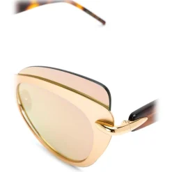 Pomellato - Cat Eye Sunglasses - Gold Brown - Pomellato Eyewear - Avvenice
